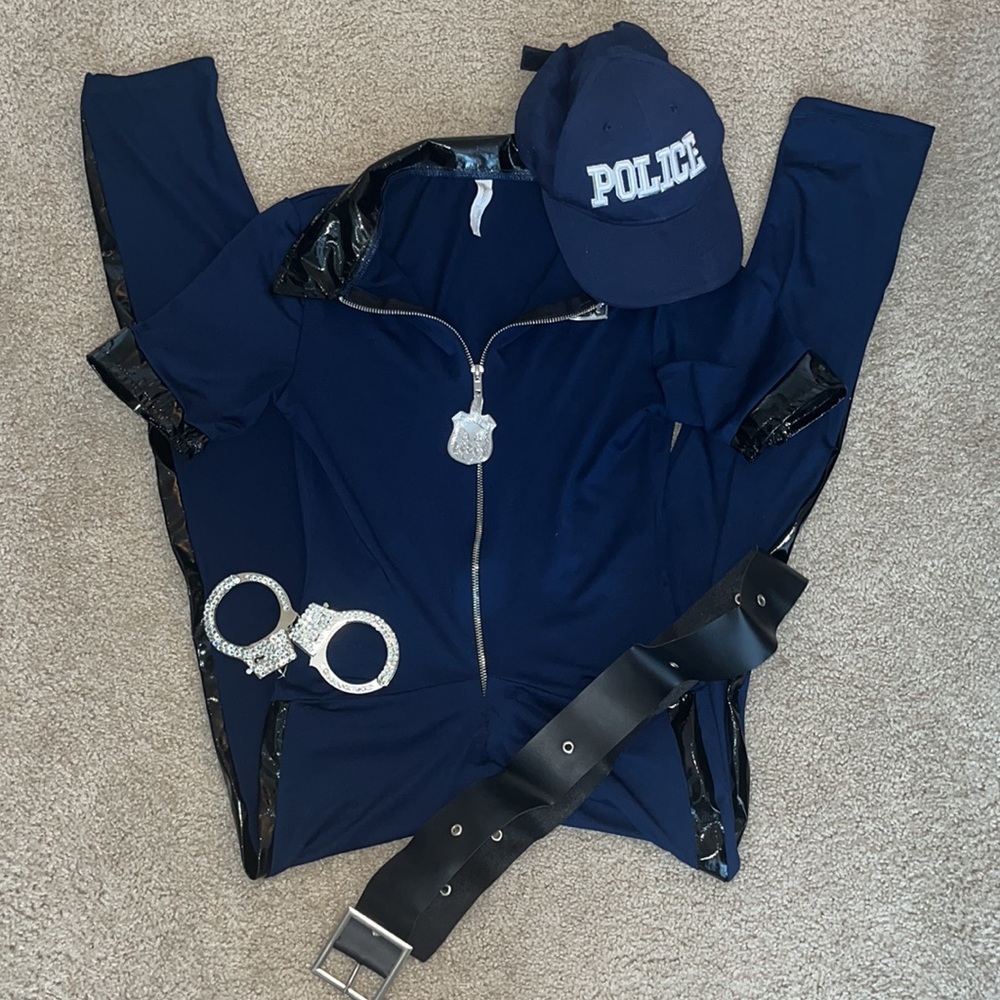 Police Halloween Jumpsuit